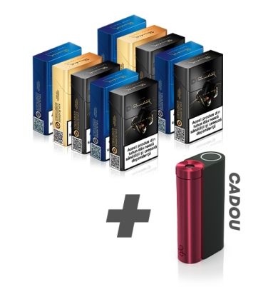 Bundle 10 pachete Dunhill designed for glo™ + dispozitiv HYPER X2 cadou