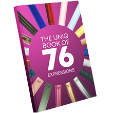 The UNIQ Book of 76 expressions